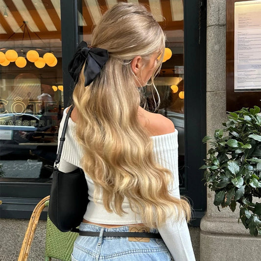 Off-Shoulder Ribbed Crop Top – sultry stretch, dreamy fit